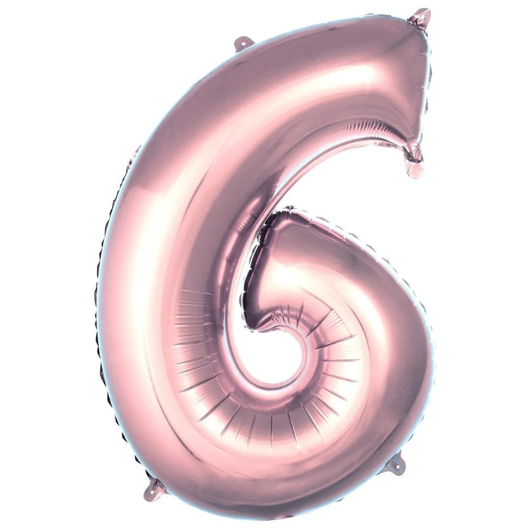 Folyo Balon Rose Gold 6 40 İnç 100 Cm